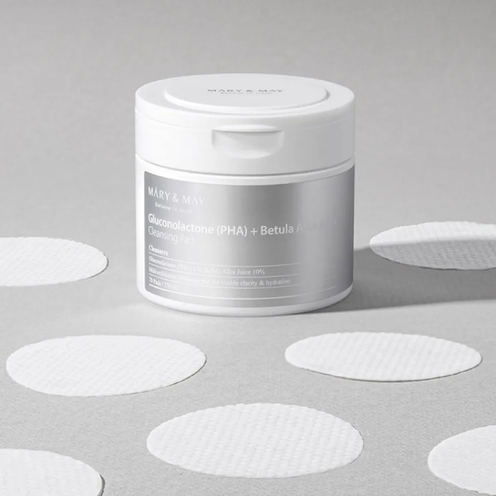 Gluconolactone (PHA) + Betula Alba Juice Cleansing Pad
