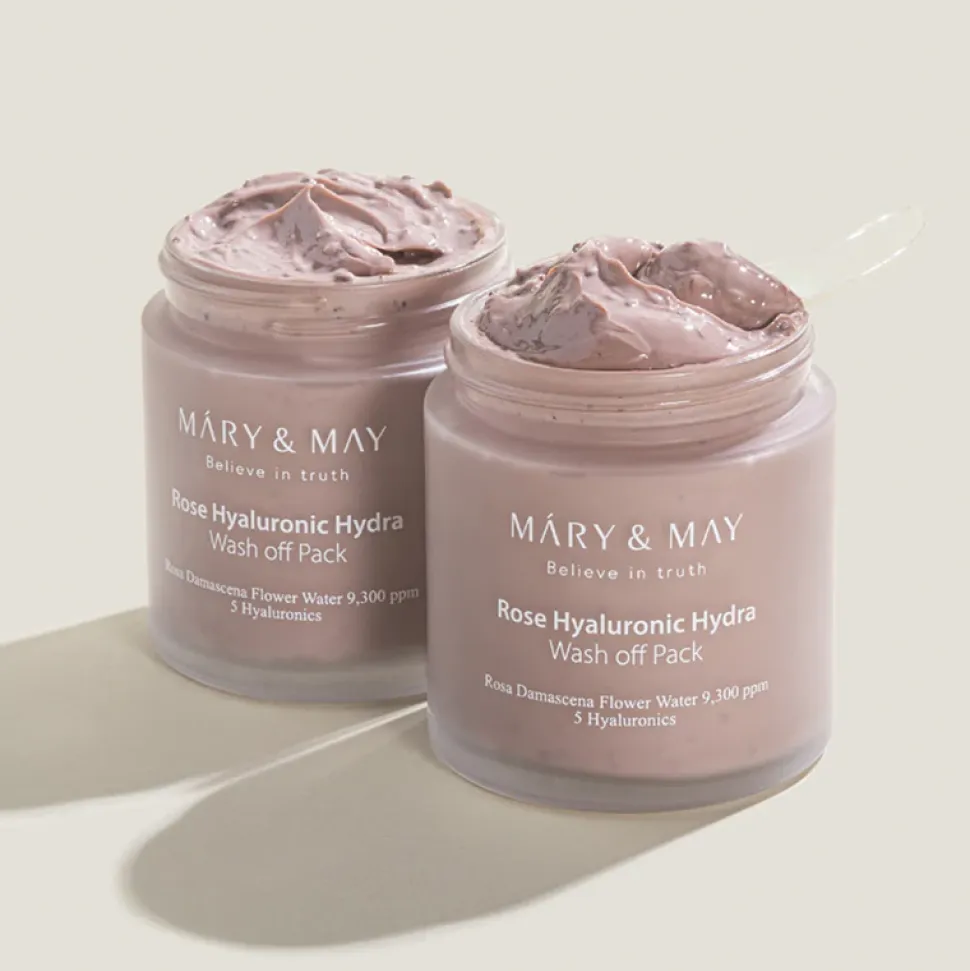 Rose Hyaluronic Hydra Wash Off Pack